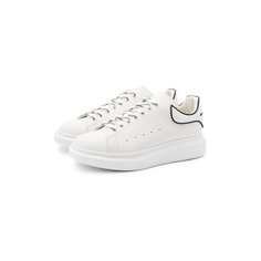 Кожаные кеды Alexander McQueen