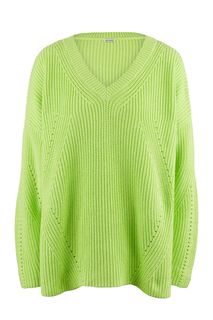 Джемпер свободного кроя с треугольным вырезом Guess