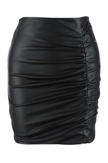Короткая юбка черного цвета Guess