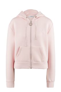 Толстовка розового цвета на молнии Guess