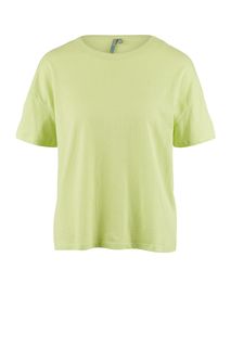 Однотонная футболка из хлопка свободного кроя Befree