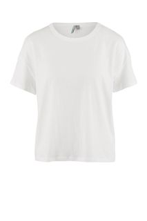 Однотонная футболка из хлопка свободного кроя Befree