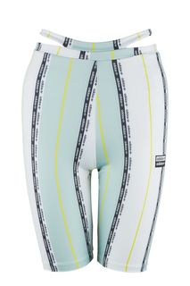 Короткие облегающие шорты в полоску Adidas Originals