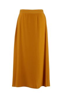 Длинная расклешенная юбка желтого цвета Vero Moda