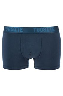 Синие трусы-боксеры из вискозы Tuosite