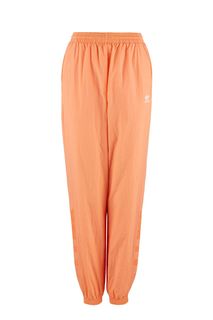 Брюки джоггеры ярко-кораллового цвета Adidas Originals