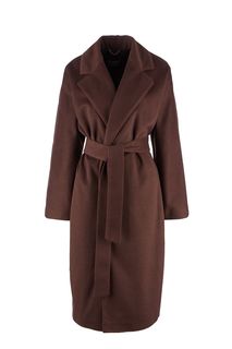 Длинное демисезонное пальто из шерсти Imago