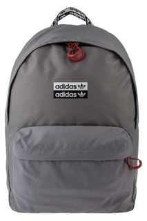 Вместительный текстильный рюкзак серого цвета Adidas Originals