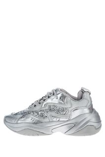 Кроссовки на объемной подошве с отделкой глиттером Fashletics by Tamaris