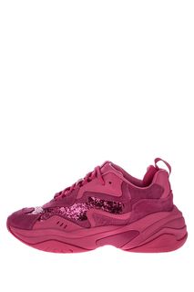 Кроссовки на объемной подошве с отделкой глиттером Fashletics by Tamaris