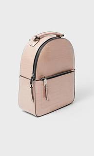 Stradivarius Рюкзак С Петлями Женская Коллекция Цвет Розового Макияжа 103