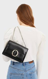 Stradivarius Сумка С Кольцом Женская Коллекция Черный 103