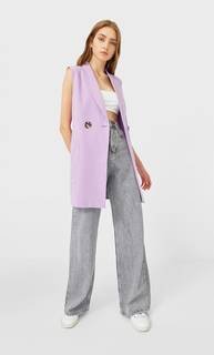 Stradivarius Платье-Жилет Женская Коллекция Multicolor L