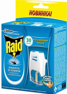 Фумигатор с жидкостью Raid 685403 30 ночей