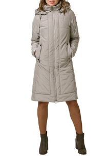 Пальто женское DizzyWay 19319 бежевое 52 RU