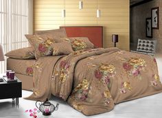 Постельное бельё Amore Mio Gold Angela Сатин 2 сп.