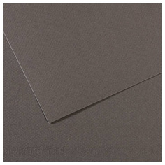 Бумага для пастели Canson Mi-Teintes 160г/м2, 75 x 110 см, 25 листов, Темно-серый