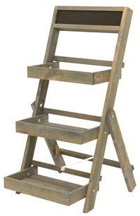 Этажерка под кашпо стильный сад, дерево, 39x78 см, kaemingk, арт. 864716