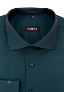 Рубашка мужская BERTHIER MERKUR-25044/ Fit-M(0) зеленая 42