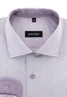 Рубашка мужская BERTHIER TWIST-472021/ Fit-M(0) фиолетовая 40