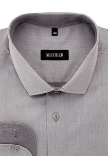 Рубашка мужская BERTHIER R-0064/ Fit-R(0) серая 39