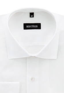 Рубашка мужская BERTHIER PEARLY13601/Fit-M(2-0) белая 44