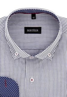 Рубашка мужская BERTHIER MARINA1889B1/Fit-Mb(0-1) белая 44