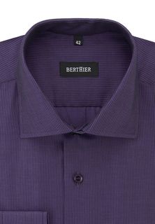 Рубашка мужская BERTHIER HEIKO-64447/ Comf-M(0) фиолетовая 44
