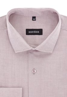 Рубашка мужская BERTHIER UDINE-835142/ Fit-R(0) бежевая 39