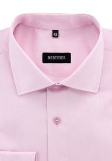 Рубашка мужская BERTHIER YANNIK-50012/ Fit-M(0) розовая 40