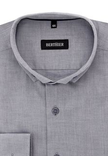 Рубашка мужская BERTHIER HEIMO-30033/ Comf-Rb(0) серая 45
