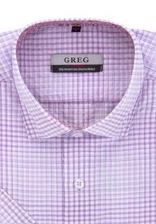 Рубашка мужская Greg Gb175/109/744/Z/1 фиолетовая 40