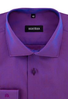 Рубашка мужская BERTHIER HEIKO63136/Comf-M(0) фиолетовая 44