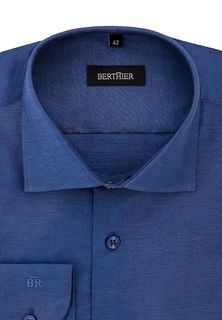 Рубашка мужская BERTHIER STARPORT110240/Comf-M(0) синяя 40