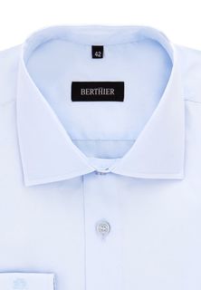 Рубашка мужская BERTHIER Silco Blue64/ Comf-M(0) голубая 45