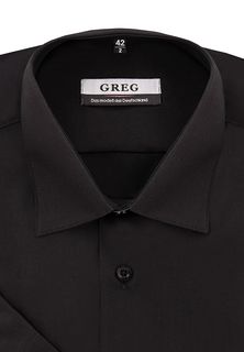 Рубашка мужская Greg Gb340/309/BLK/Z черная 37