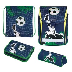 Ранец школьный Herlitz New Midi Kick It с наполнением