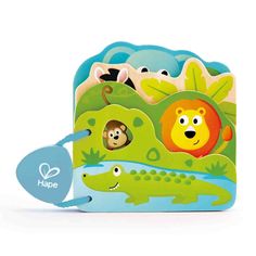 Детская книга Hape Дикие животные E0047_HP