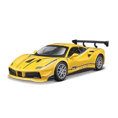 Bburago Коллекционная машинка Феррари 1:24 Ferrari 488 Challenge, желтый