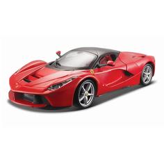 Bburago Коллекционная машинка Феррари 1:24 Ferrari Laferrari, красная