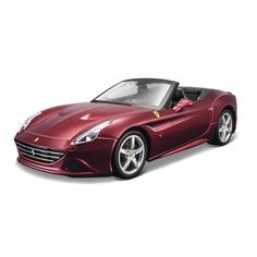 Bburago Коллекционная Машинка 1:24 FERRARI CALIFORNIA T (OPEN TOP), 18-26011, Красный