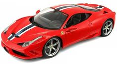 Bburago "Коллекционная машинка BB 18-16002 1:18 FERRARI 458 SPECIALE RED, Красная"