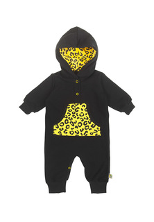 2026/8 62 Комбинезон "Лео" черный Сонный гномик