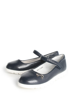 Туфли для девочек Mursu 205043 цв. синий р.37