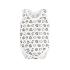 Боди детское Bossa Nova, цв.белый р.80