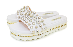 Сабо женские Ninalilou 281309 белые 38