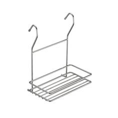 Полка на рейлинг одинарная малая MX-067 хром глянец Lemax