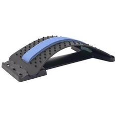 Тренажер-массажер для позвоночника Мостик Baziator синий