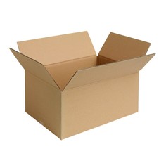 Картонная коробка 380х285х190 мм, Т-23 В, бурый, 10 шт. Brosis.Trade