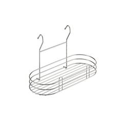 Полка на рейлинг овальная LE 560 хром глянец Lemax